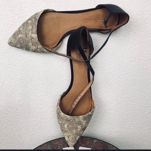 Madewell d’Orsay Pointed toe flats. #WFH